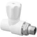 Вентиль полипропиленовый PPR Remsan Дн25х3/4″ Ру25 НР для радиатора