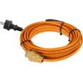 Кабель нагревательный REXANT ECO Line, саморегулирующийся, тепловая мощность - 10Вт/м, длина - 2м, цвет - оранжевый, 220В