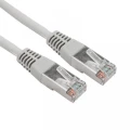 Патч-корд REXANT FTP 24AWG экранированный, длина кабеля - 0.5 м, категория - 5Е, тип разъема - RJ-45, материал оболочки - LSZH, цвет - серый