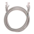 Патч-корд REXANT U/UTP 26AWG длина кабеля - 1.5 м, категория - 5E, тип разъема - RJ-45, материал оболочки - LSZH, цвет - серый