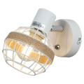 Светильник настенно-потолочный Rivoli Anselma 7034-701 40 Вт, количество ламп - 1 цоколь - E14, поворотный, с выключателем      