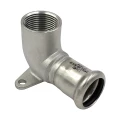 Водорозетка RM Дн15x1/2″ Ру16 Inoxpres внутренняя резьба / пресс, корпус - нержавеющая сталь