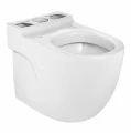 Чаша унитаза Roca Meridian-N compact белый (горизонтальный выпуск, без сиденья)