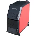 Котел твердотопливный ROMMER RSB-1110 16 кВт с возможностью установки ТЭНа, терморегулятора/турбокомплекта, пеллетной горелки