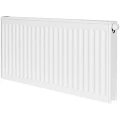 Радиатор стальной панельный ROMMER Ventil RRS-2020-214080, тип 21, 400х800мм, теплоотдача - 1152Вт, подключение - нижнее правое со вставкой вентильной термостатической, материал - сталь, цвет - белый