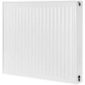 Радиатор стальной панельный ROMMER Ventil RRS-2020-226070, тип 22, 600х700мм, теплоотдача - 1772Вт, подключение - нижнее правое со вставкой вентильной термостатической, материал - сталь, цвет - белый