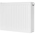 Радиатор стальной панельный ROMMER Ventil RRS-2020-335060, тип 33, 500х600мм, теплоотдача - 2027Вт, подключение - нижнее правое со вставкой вентильной термостатической, материал - сталь, цвет - белый
