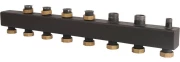 Коллектор распределительный ROMMER Compact до 85 кВт стальной 4(6) отопительных контура 1 1/2″
