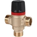 Клапан термостатический смесительный ROMMER RVM 3/4″ Ду20 Pу10 20-43 °С Kvs 1,6 НР боковое смешивание для систем отопления и ГВС