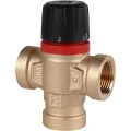Клапан термостатический смесительный ROMMER RVM 3/4″ Ду20 Pу10 20-43 °С Kvs 1,6 ВР боковое смешивание для систем отопления и ГВС