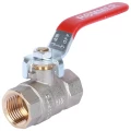 Кран шаровой ROMMER RBV-0001 1/2″ Ду15 Ру40 полнопроходной, двухходовой, латунь CW617N, уплотнение - PTFE, внутренняя резьба, ручка-рычаг