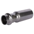 Муфта переходная Rommer ВПр-НПр из нержавеющей стали прессовая Ду22x15