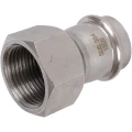 Переходник Rommer ВПр-ВР, Дн18х1/2″, Ру16 корпус - SUS 304, внутренняя резьба-пресс