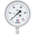Вакуумметр радиальный Росма ТВ-621Р.00 (-0.1-0МПа) G1/2 Б 1.0 виброустойчивый (готовый к гидрозаполнению) коррозионностойкий 150мм, тип - ТВ-621Р, радиальное присоединение, шкала -0.1-0МПа, резьба G1/2, безопасное исполнение, класс точности 1.0