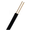 Провод Россия ПТПЖ 2х1.2, количество жил - 2, сечение жилы - 1.2мм2, материал изоляции - полиэтилен, цвет - черный, 500м