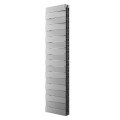 Радиатор биметаллический Royal Thermo PianoForte Tower 300 /Silver Satin 22 секций, площадь помещения до 13 м2, боковое подключение, настенный, серебристо-серый