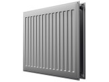 Радиатор стальной панельный Royal Thermo Hygiene H20 0.8539 кВт настенный, высота - 400 мм, длина - 700 мм, присоединение резьбовое - 1/2", тип подключения - боковое, цвет - серый Silver Satin