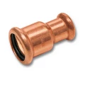Муфта Sanha 6240 Press Ду22x15 Ру16, редукционная, присоединение - внутренний выход под пресс, корпус-медь, уплотнение-EPDM