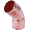 Отвод Sanha 5041 Дн18 Ру40 под пайку, угол 45°, для медных труб