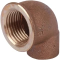 Переходник Sanha 4090g Дн15x1/2″ Ру16 ВП-ВР, угловой, бронза, для медных труб
