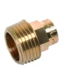 Переходник Sanha 4243g Дн18x1/2″ Py40 ВП-НР, корпус-бронза, для медных труб под пайку