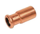 Переходник редукционный Sanha 6243 Дн18аx15 Py16 ВПр-НПр, корпус-медь, для медных труб прессовой