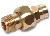 Сгон Sanha 4331g Дн28x1″ Py40 ВП-НР, корпус - бронза, с плоским уплотнением для медных труб  