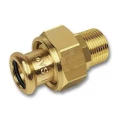 Сгон Sanha 8333G Дн15x1/2″ Py16 ВПр-ВР, корпус - бронза, с плоским уплотнением для медных труб  