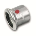 Заглушка Sanha 24301 Therm  Ду54 Ру16, присоединение - внутренний выход на пресс, корпус – углеродистая сталь, уплотнение-EPDM