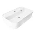 Умывальник Sanita Luxe Infinity Shelf 60 1 отверстие под смеситель по центру белый мебельный