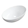 Умывальник Sanita Luxe Ringo 53 без отверстия под смеситель белый мебельный