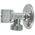 Кран шаровой SantechSystems Ду1/2″х3/4″ Ру10 стандартнопроходной муфтовый, латунный, наружная резьба, управление ручка-флажок, двухходовой