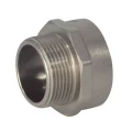Ниппель переходной SantechSystems 1/2″-3/8″ Ду15х10 Ру16 внутренняя/наружная резьба, корпус - никелированная латунь
