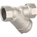Фильтр IVANCI 1″ Ду25 Ру20 механической очистки воды, Kv=6.8 м3/ч, корпус - латунь, покрытие - никель, уплотнение - EPDM, фильтр - сталь AISI 316.