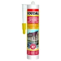 Герметик Soudal ДОМ И ХОББИ 280 мл силиконовый, универсальный, белый 