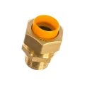 Муфта диэлектрическая соединительная STAHLMANN 15Aх1/2″ Ду15x15 Ру15 латунная, наружная резьба/обжим