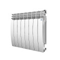 Радиатор алюминиевый секционный STI GRAND 500/100 10 секций (цвет - белый), боковое подключение