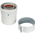 Адаптер STOUT вертикальные с Ду60x100 на Ду60x100 для Vaillant, Protherm, коаксиальный