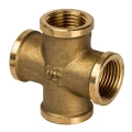 Крестовина STOUT SFT-0030 ВВ 1/2″ Ду15 Ру16, латунная внутренняя резьба