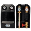 Насосная группа STOUT SDG-0001 Ду20 Ру10, с прямым контуром 3/4″ без насоса, в теплоизоляции