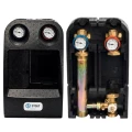 Насосная группа STOUT SDG-0003 Ду25 Ру10, с 3-х ходовым приводным смесителем 1″, без насоса