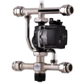 Узел насосно-смесительный STOUT SDG-0120-007 Ду25 Ру10, тип насоса Grundfos UPSO 25-65 130, с 3-х ходовым термостатическим клапаном