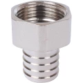 Штуцер STOUT SFT-0066 3/8″ Ду10x10 Ру16 под шланг с внутренней резьбой, корпус - никелированная латунь