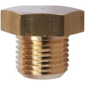 Заглушка STOUT SFT-0024 1/4″ Ду8 Ру16, корпус - латунь, наружная резьба