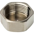 Заглушка STOUT SFT-0027 1/4″ Ду8 Ру16, корпус - латунь никелированная, внутренняя резьба