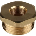 Футорка STOUT SFT-0028-001418 1/4″х1/8″ Ду8х6 Ру16 корпус — латунь CW617N, для стальных труб, резьба внутренняя/наружная