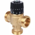 Термостатический смесительный клапан для систем отопления и ГВС STOUT 3/4″ НР 30-65°С KV 2,3 SVM-0125-236520