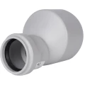 Переход эксцентрический полипропиленовый STOUT Дн110x58 короткий для бесшумной канализации