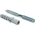 Шпилька STOUT SAC-0020 сантехническая М8х80мм с дюбелем М10х50мм