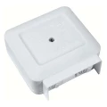 Коробка клеммная Systeme Electric 102х100х37мм, 2 ввода, IP44, с монтажной пластиной и колодкой, белая